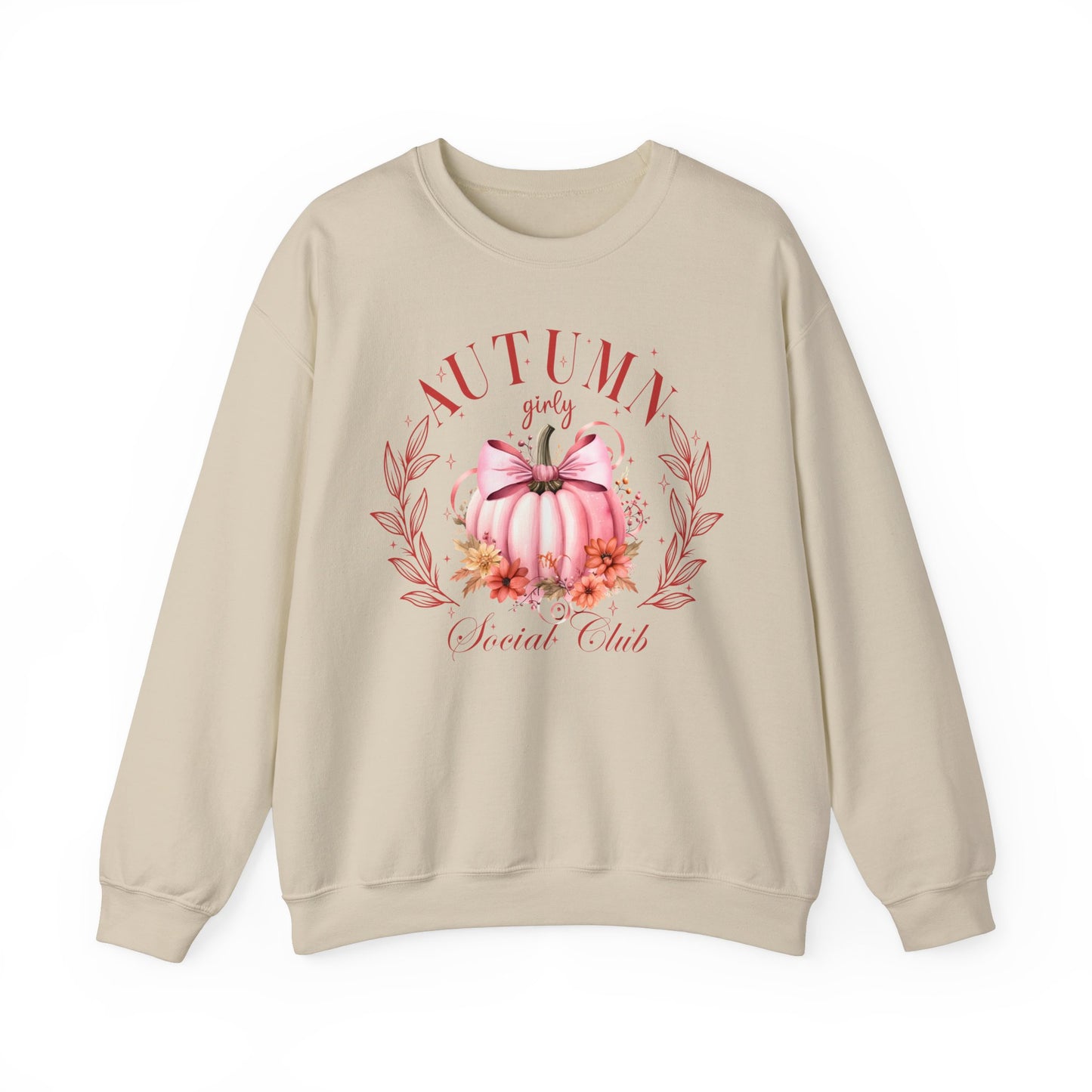 Autumn Girly Social Club Unisex Heavy Blend™ Crewneck Sweatshirt