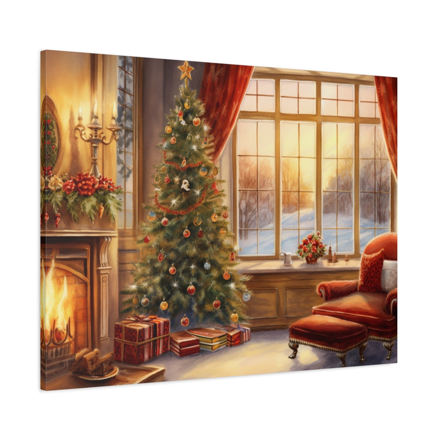 Home for the Holidays Canvas