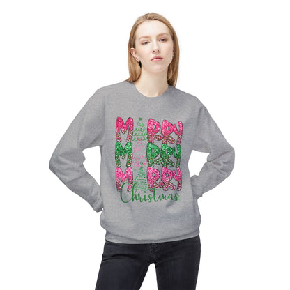 Festive Fleece Merry Christmas Sweatshirt
