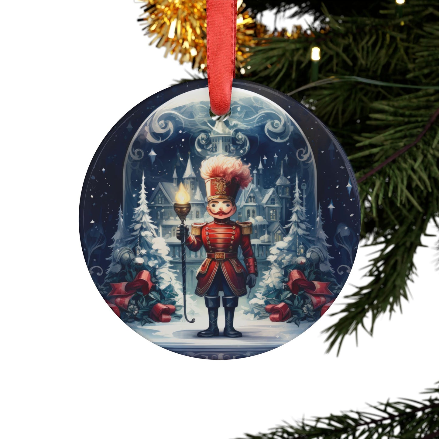 Nutcracker Acrylic Ornament