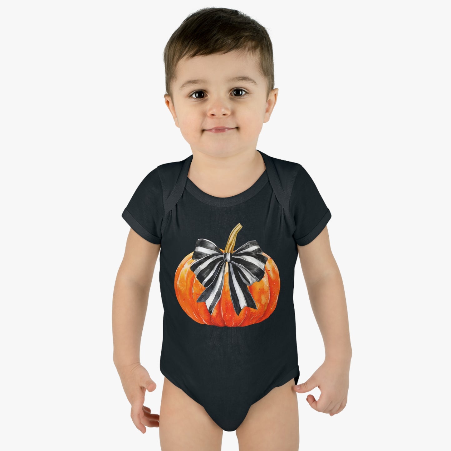 Coquette Pumpkin Fall Halloween Onesie Infant Bodysuit