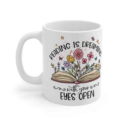 Reading is Dreaming Mug 11oz