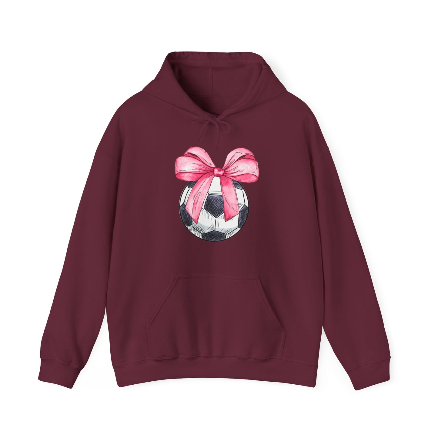 Soccer Coquette Hoodie Sweatshirt