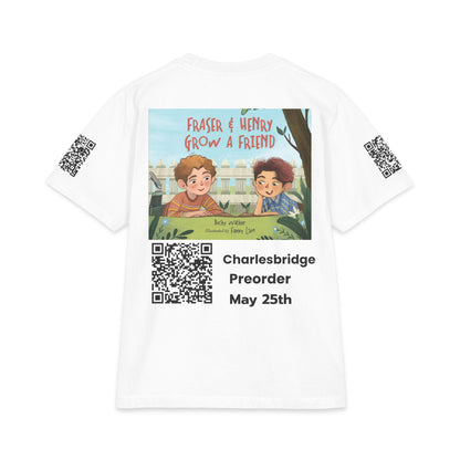 Charlesbridge “Raise a Reader, Grow a Reader” QR Code T-Shirt