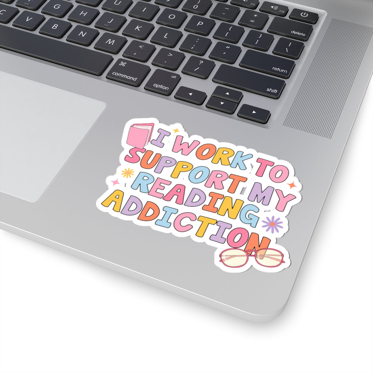 Reading Addiction Kiss-Cut Stickers