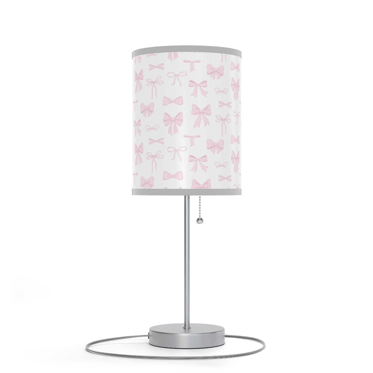 Coquette Pink Bow Lamp