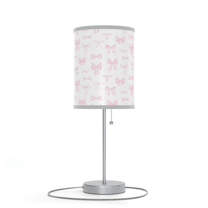 Coquette Pink Bow Lamp