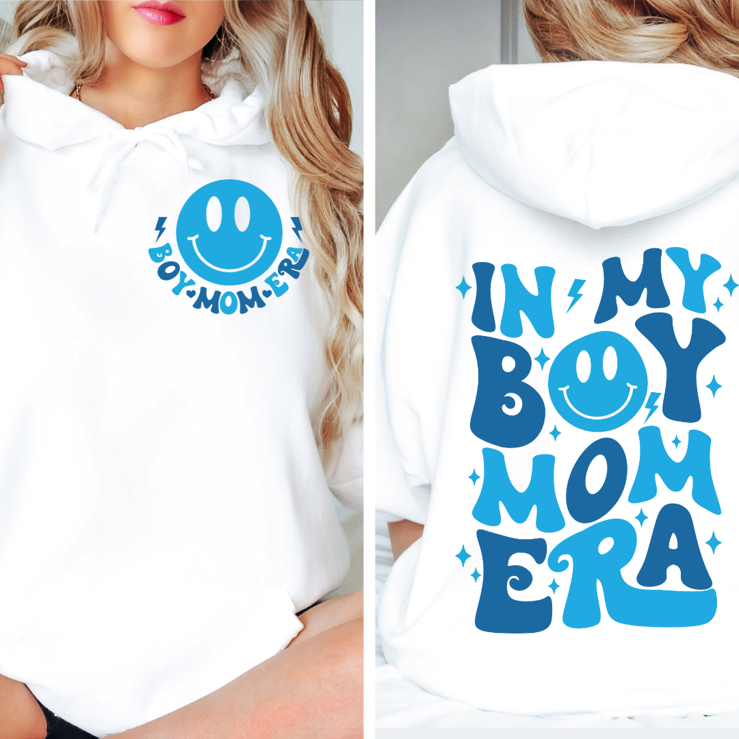 In My Boy Mom Era Hoodie