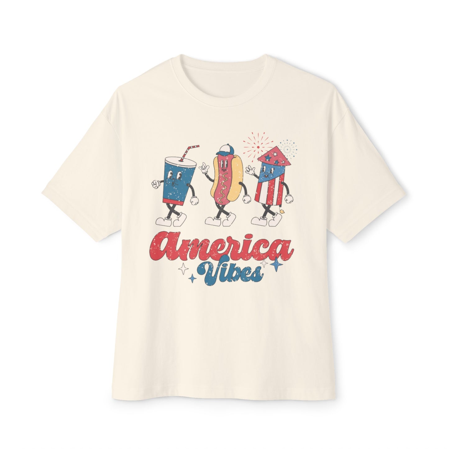 America Vibes Oversized Tee