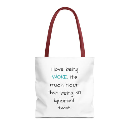 Woke Rainbow Tote Bag