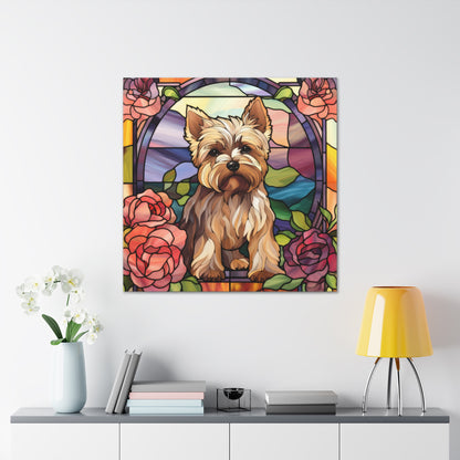 Yorkshire Terrier Canvas Wall Art