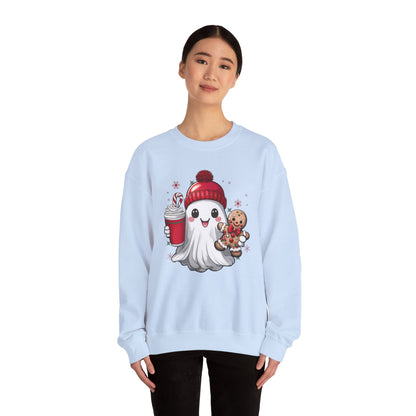 Cute Christmas Ghost Sweatshirt