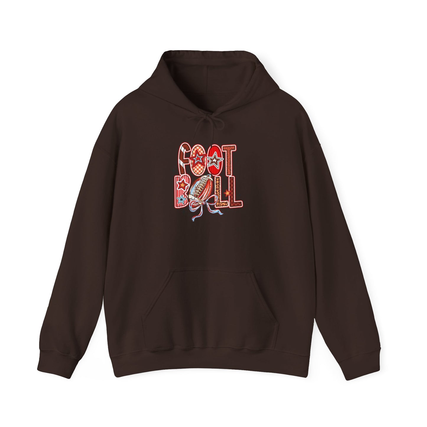 Fall Football Adult Sporty Hoodie