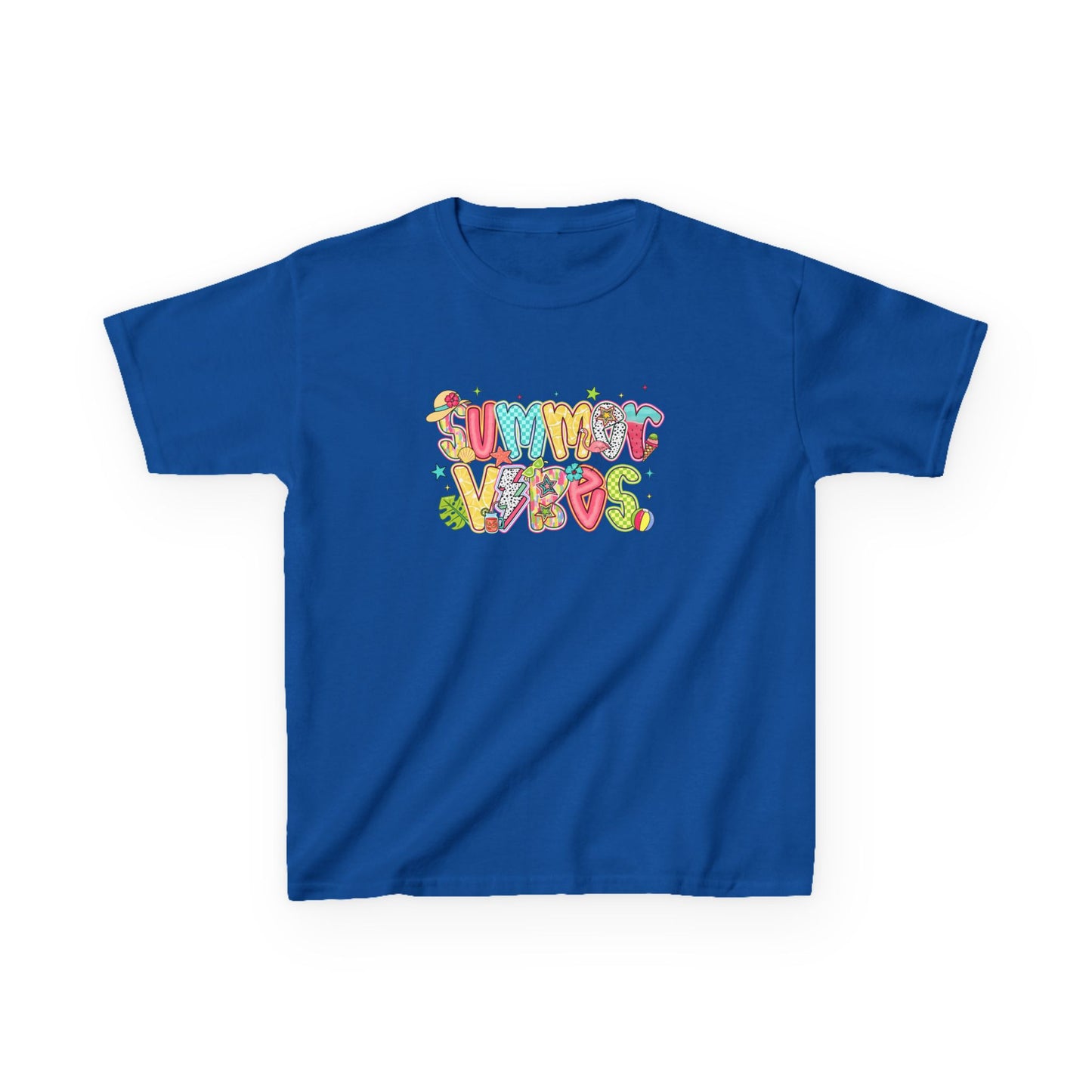 Summer Vibes Kids Cotton Tee