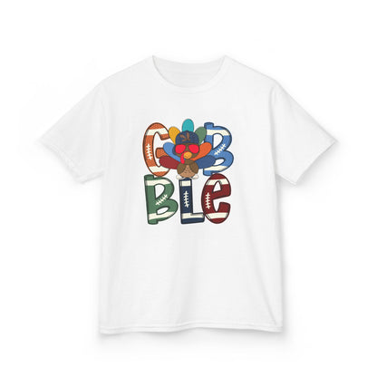 Thanksgiving Gobble Kids Tee for Fall