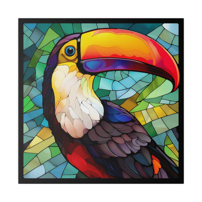 Toucan Wall Art Matte Canvas