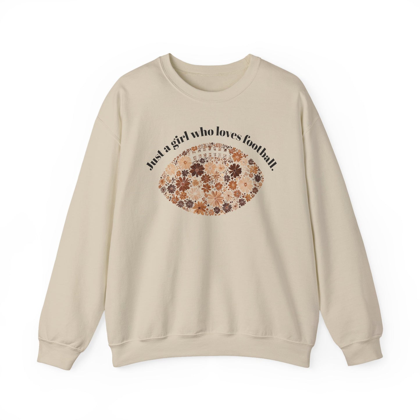 Just a Girl Who Loves Football Sweatshirt