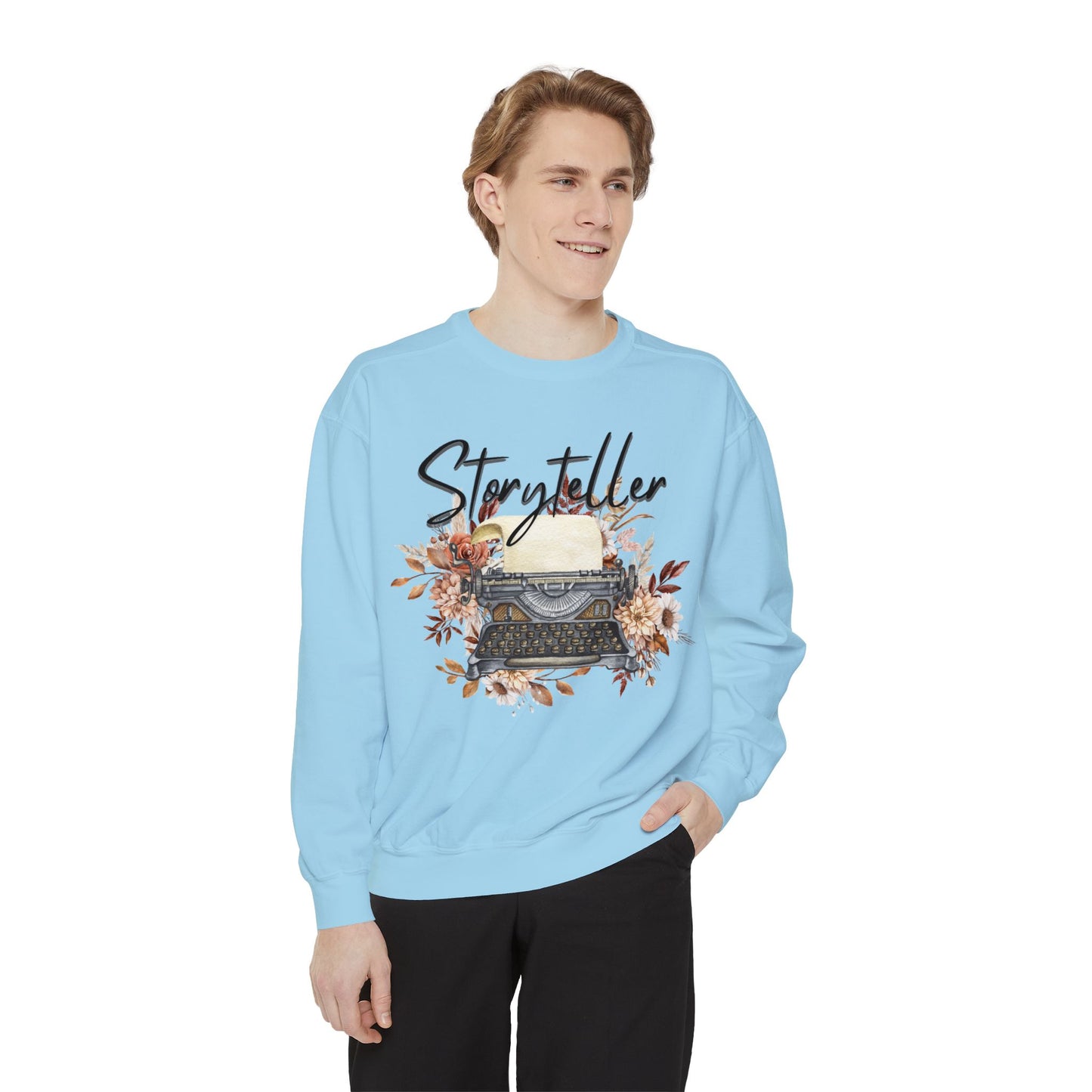 Storyteller Author Writer Comfort Colors Sweatshirt