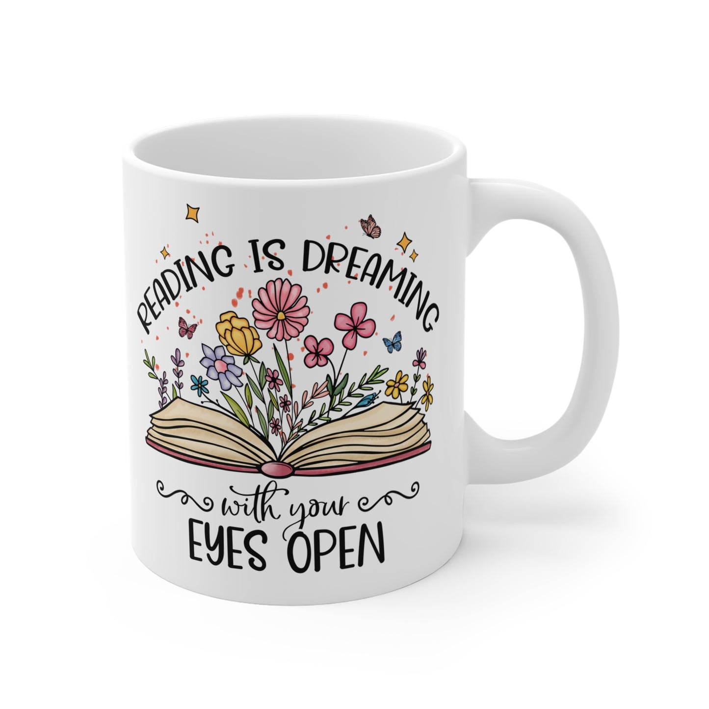 Reading is Dreaming Mug 11oz