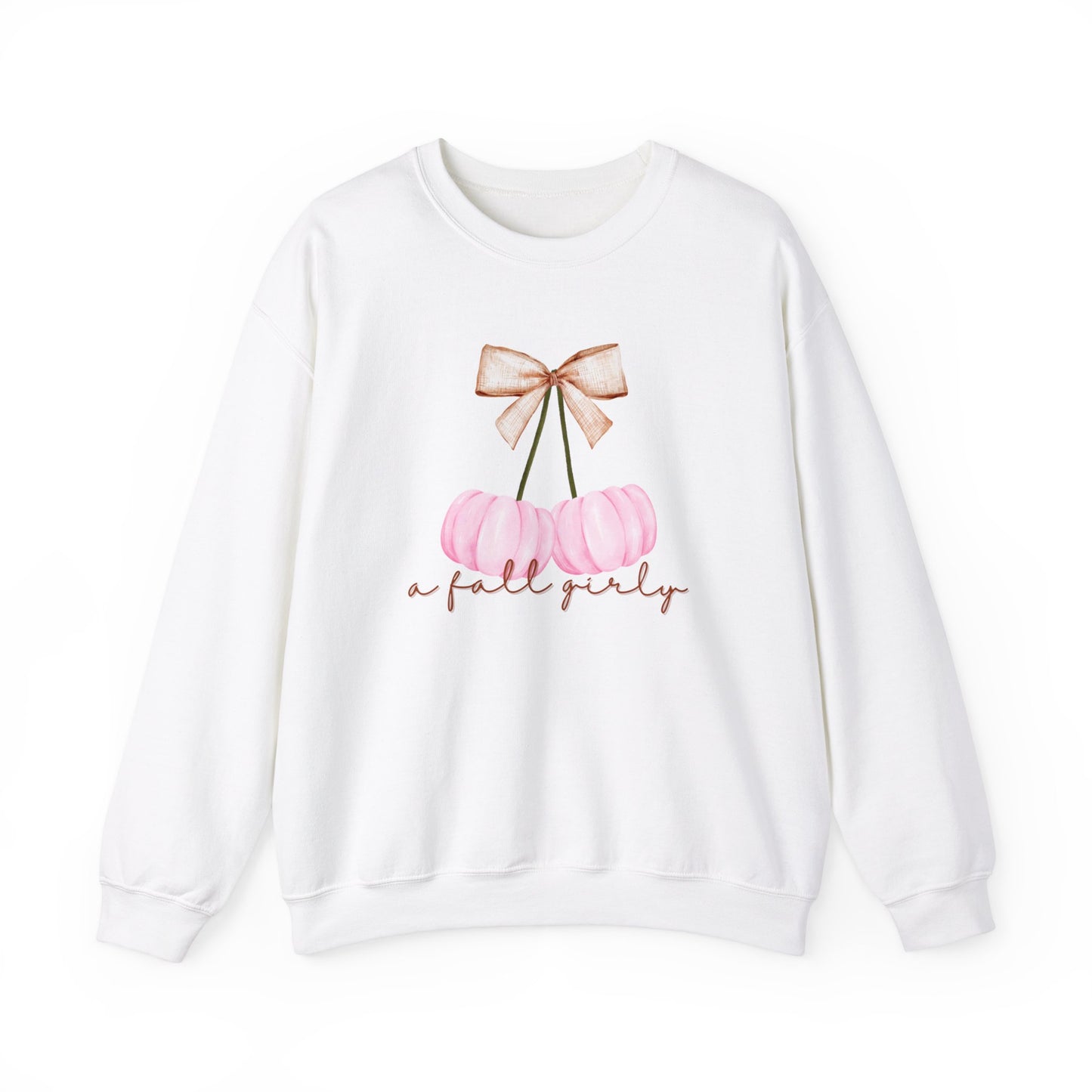 A Coquette Fall Girly Sweatshirt