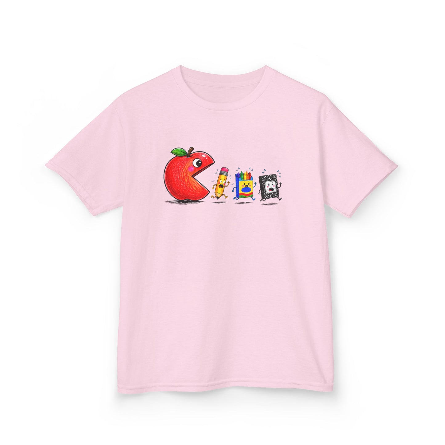 Kids Pac Man Back to School Tee