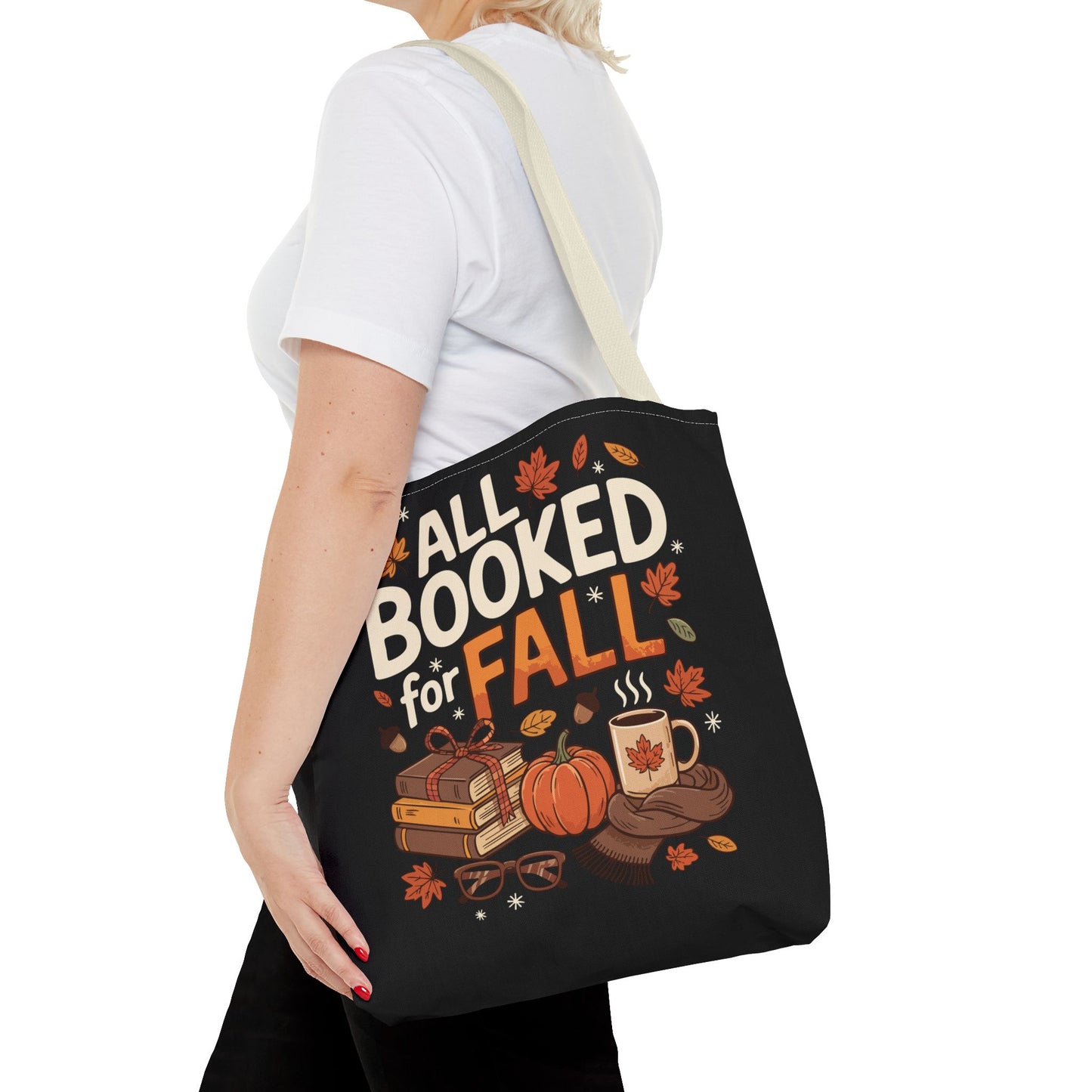 All Booked for Fall Tote Bag