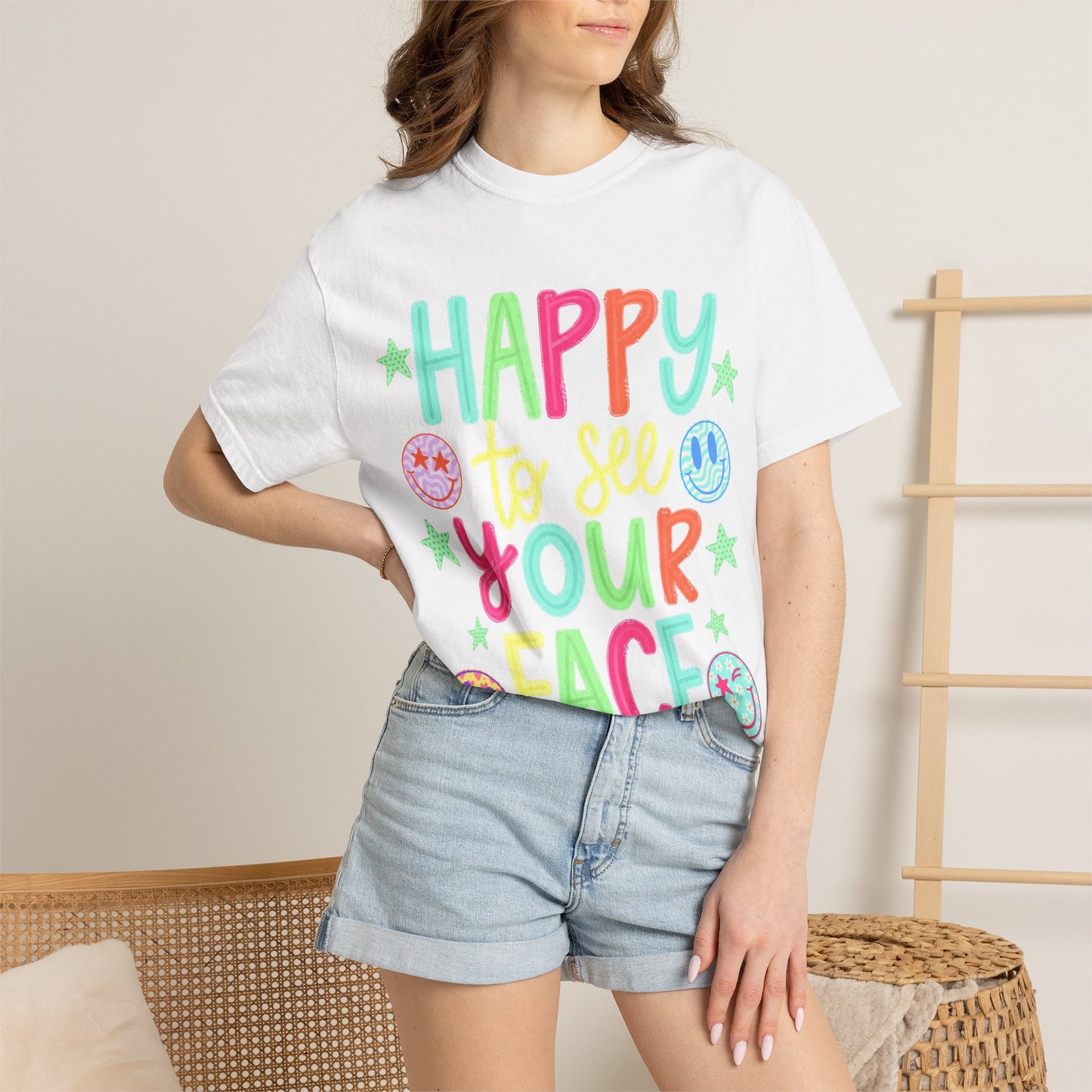 Happy to See Your Face T-Shirt