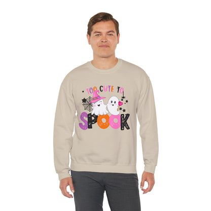 Too Cute to Spook Halloween Sweatshirt