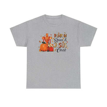 Pumpkin Spice and Jesus Christ Fall T-Shirt