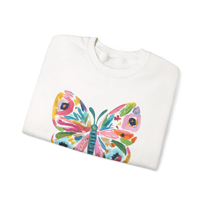 Butterfly Watercolor Sweatshirt