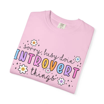 Introvert Vibes Funny Unisex T-Shirt