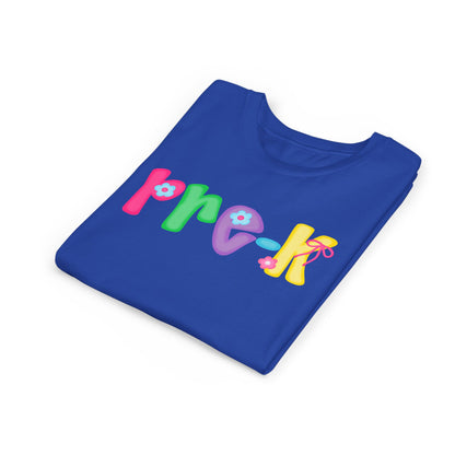 Colorful Pre-K Youth Back to School Tee