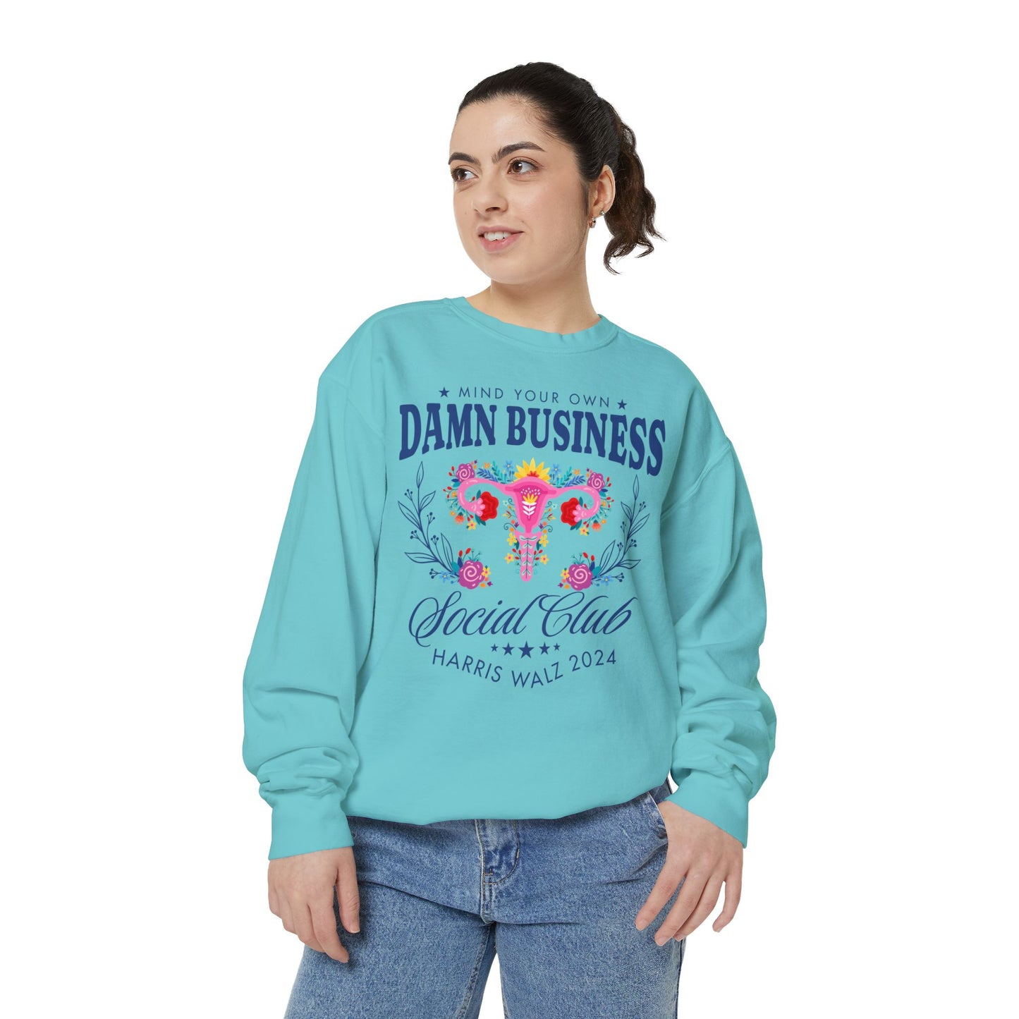 Mind Your Own Business Kamala Harris Sweatshirt