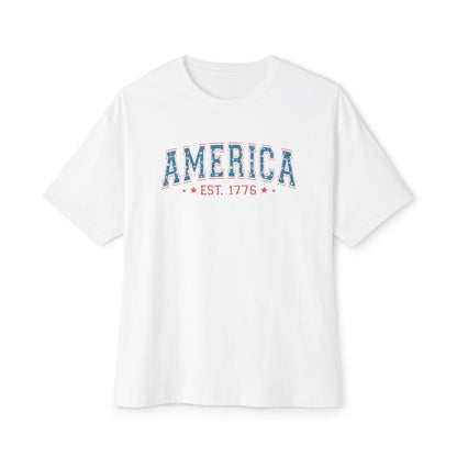 July 4th Oversized Tee