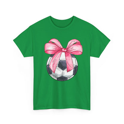 Soccer Coquette Unisex Heavy Cotton Tee