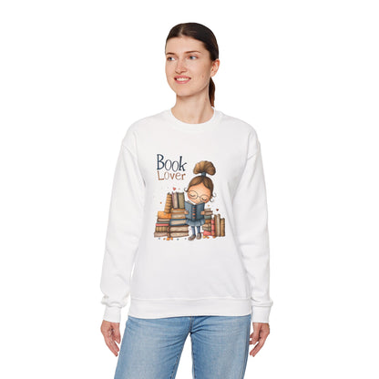 Book Lover Crewneck Sweatshirt