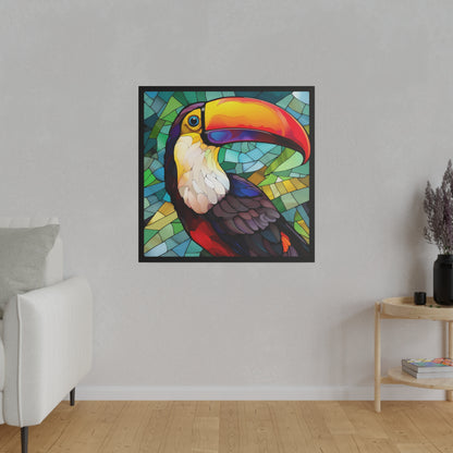 Toucan Wall Art Matte Canvas