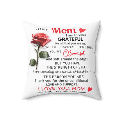 Mom Appreciation Decorative Pillow