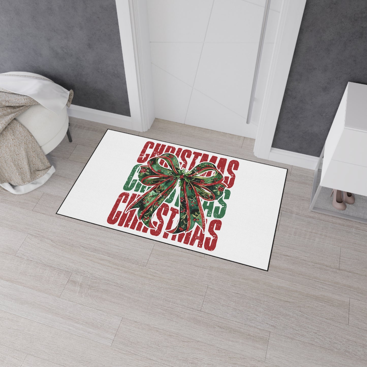 Coquette Christmas Heavy Duty Floor Mat