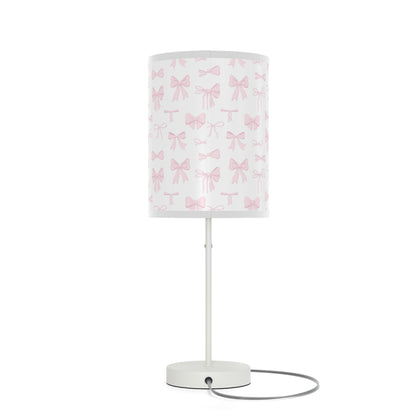 Coquette Pink Bow Lamp