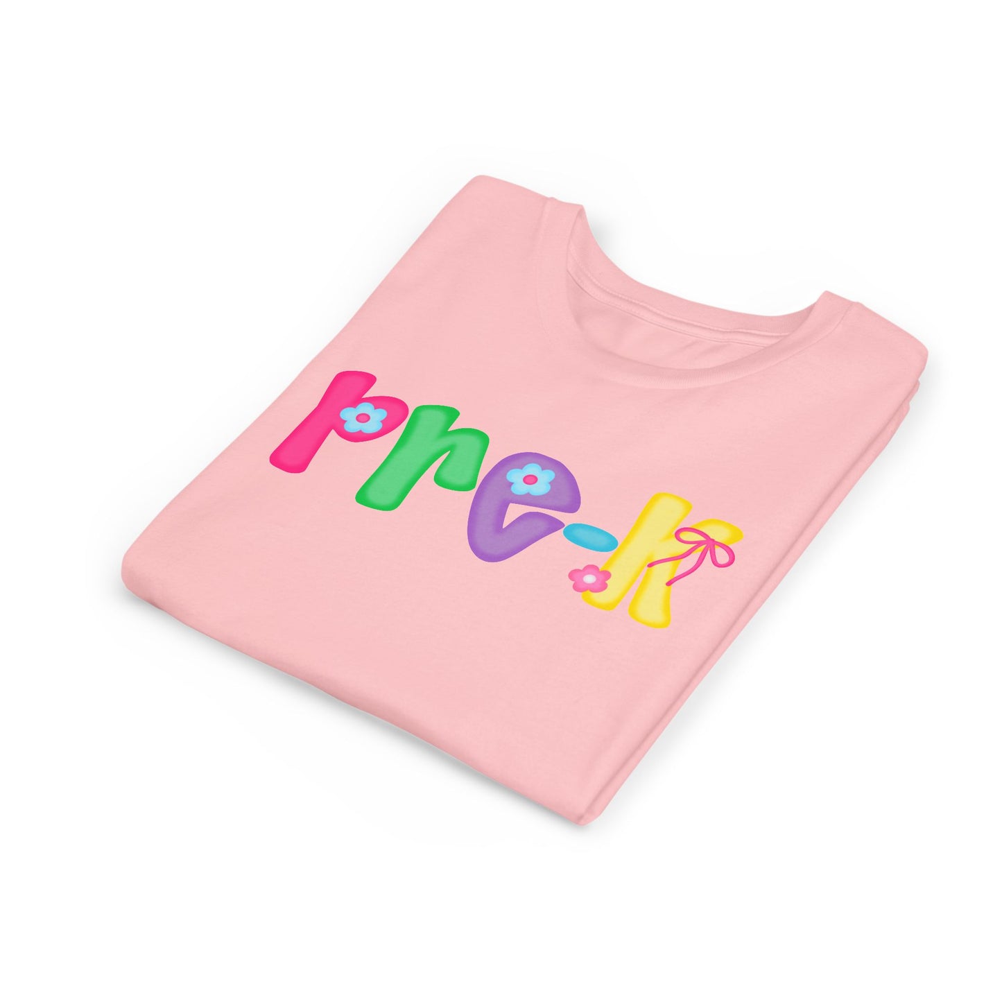 Colorful Pre-K Youth Back to School Tee