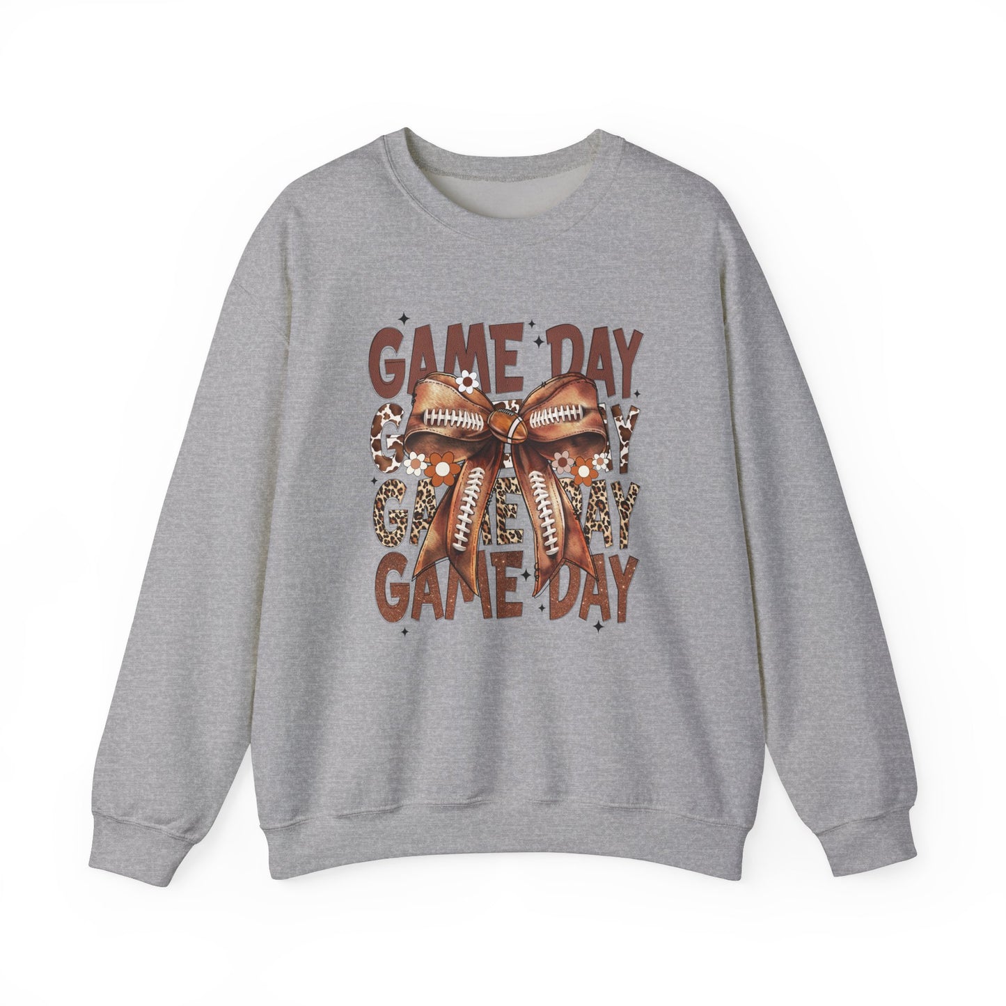 Retro Coquette Football Game Day Sweatshirt