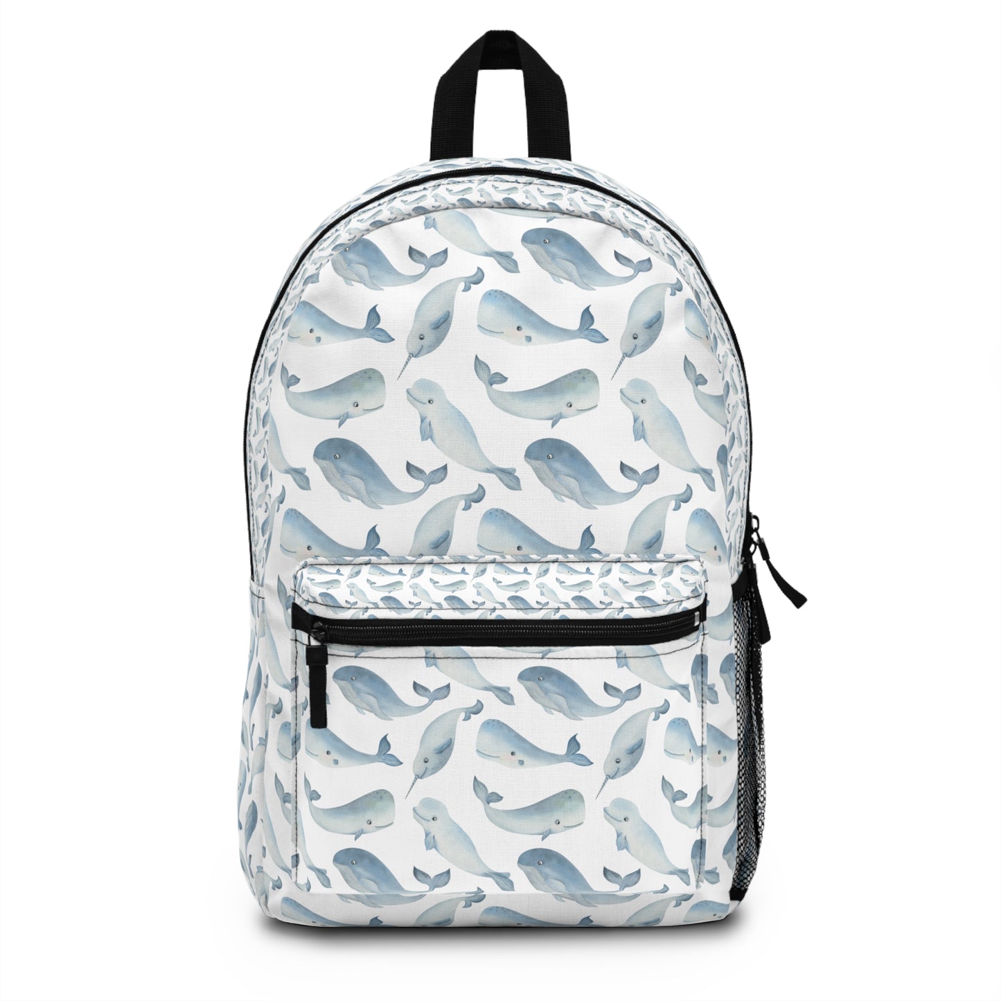 Whimsical Whale Ocean School Backpack