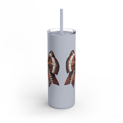 Coquette Football Matte Tumbler, 20oz