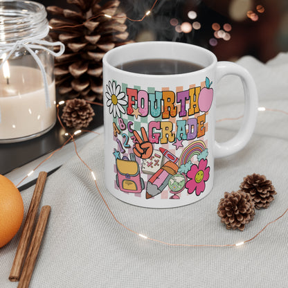 Fourth Grade Teacher Mug 11oz