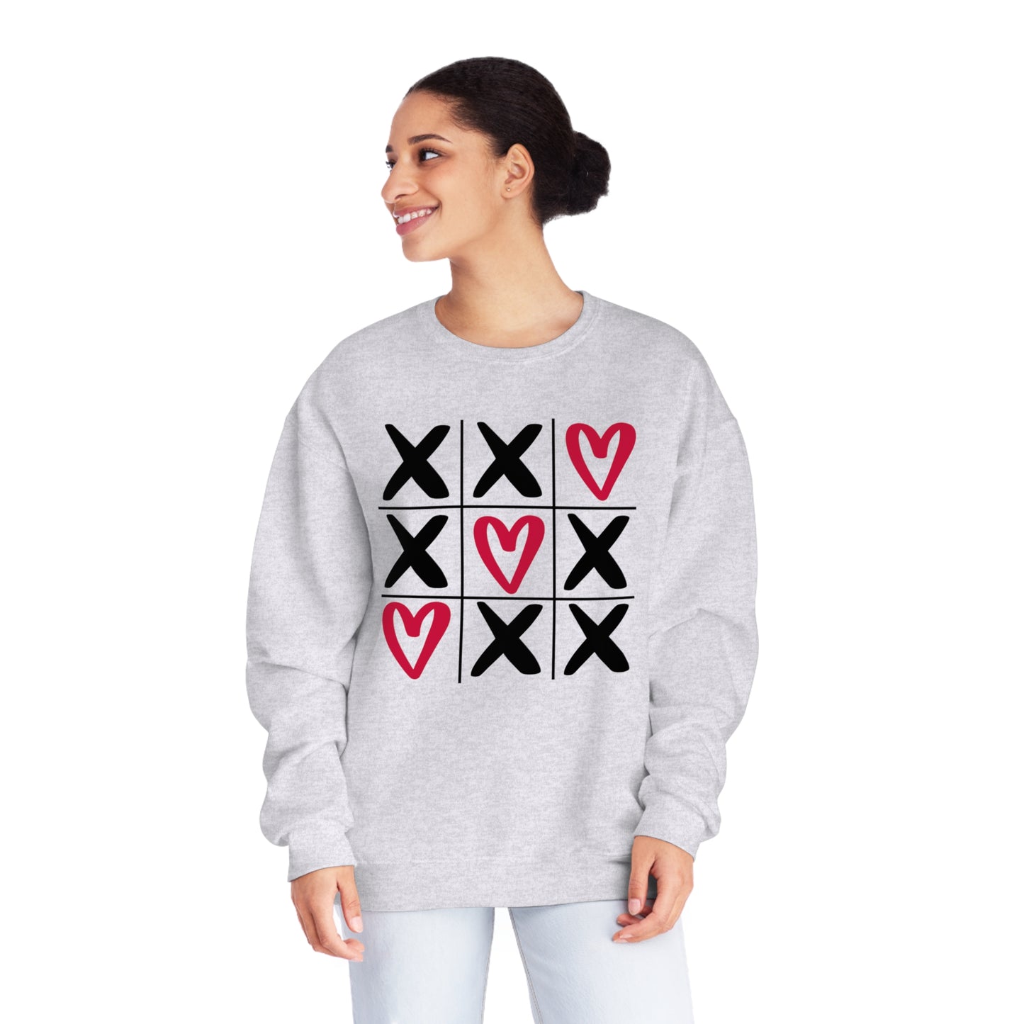 Tic Tac Love Valentine's Day Sweatshirt