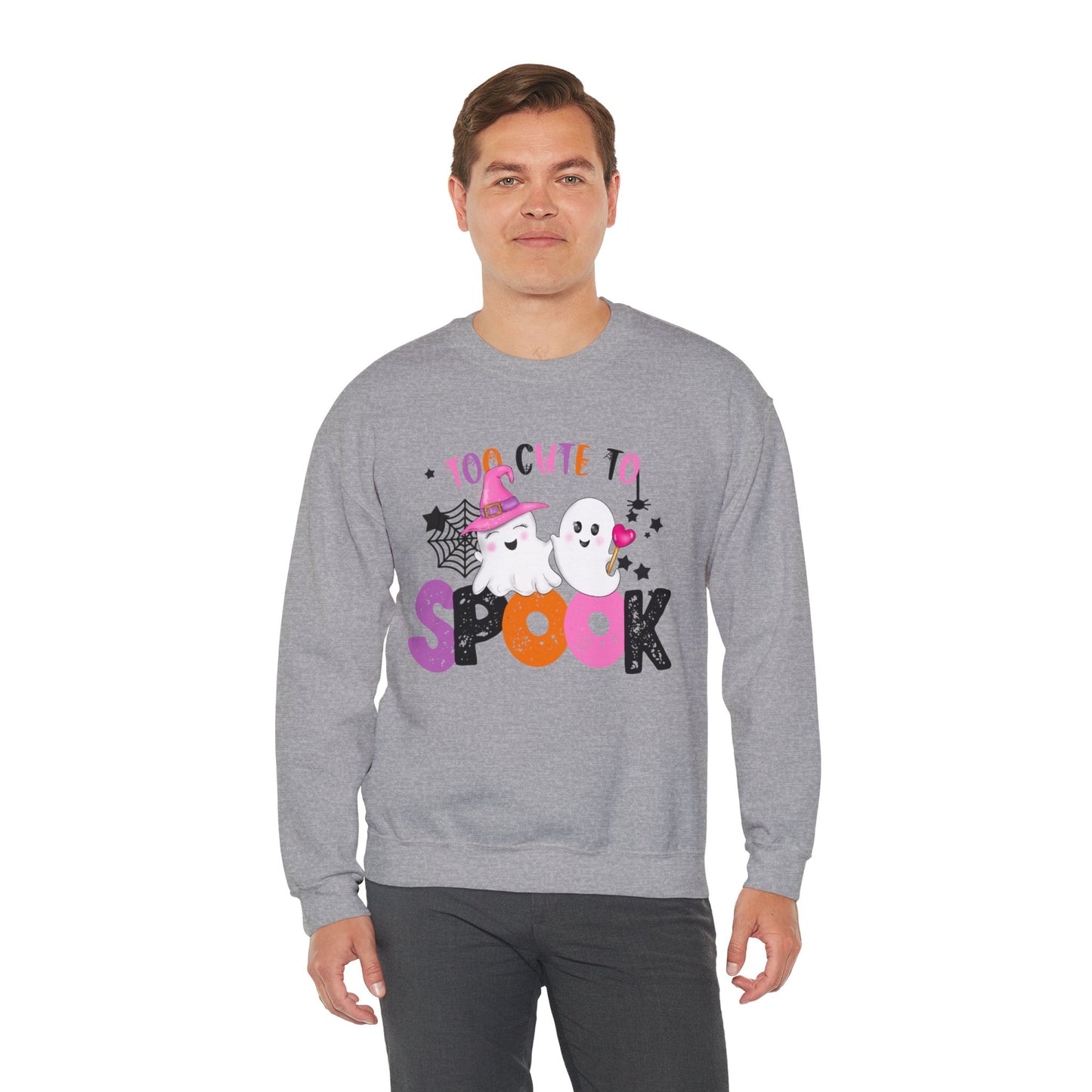 Too Cute to Spook Halloween Sweatshirt