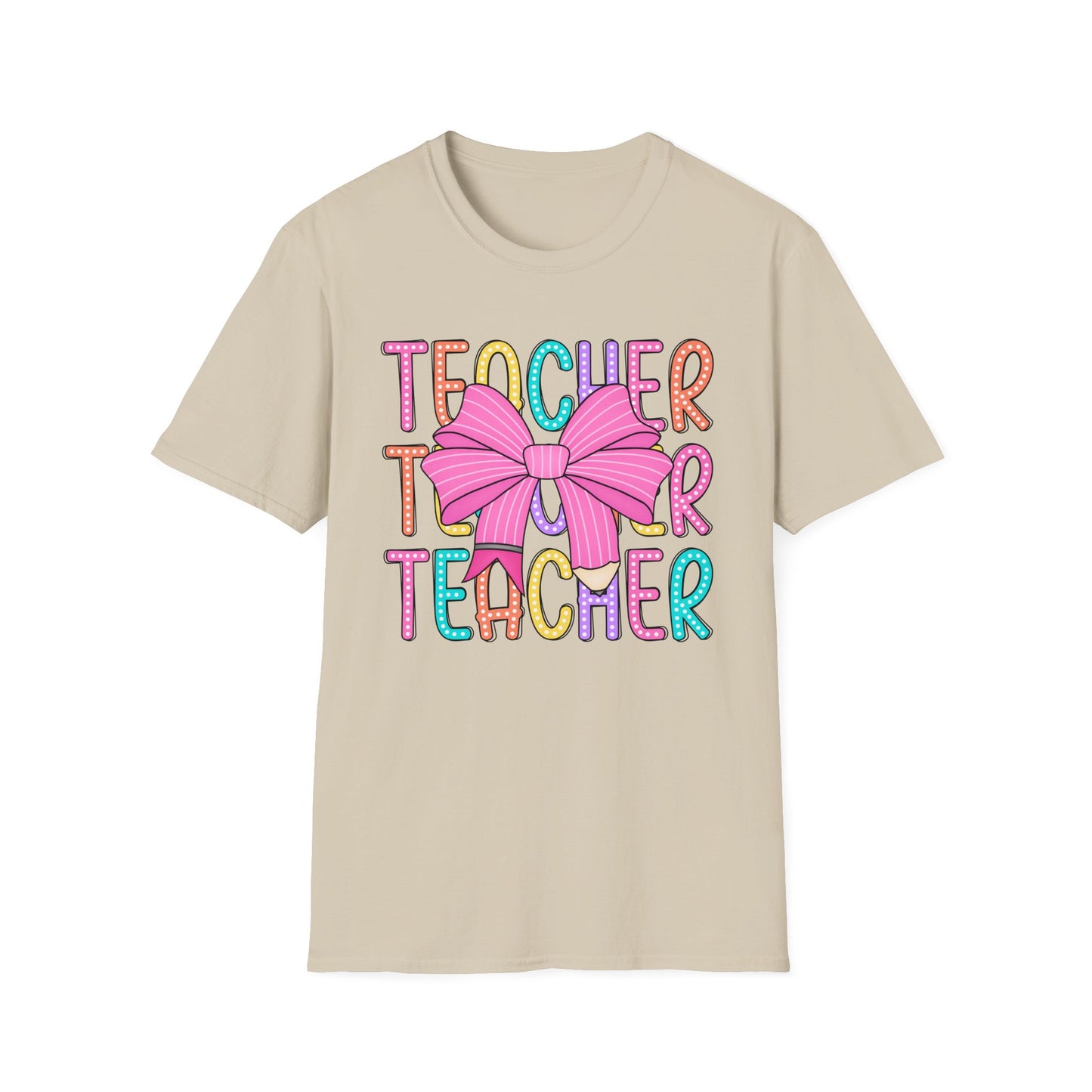 Coquette Teacher Unisex Softstyle T-Shirt