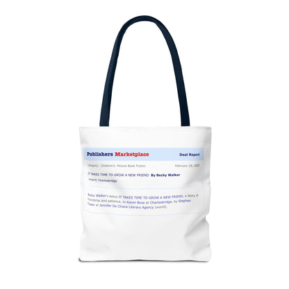 Tote Bag — Publishers Marketplace Announcement Tote