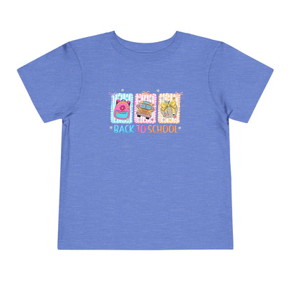 Back to School Toddler Short Sleeve Tee